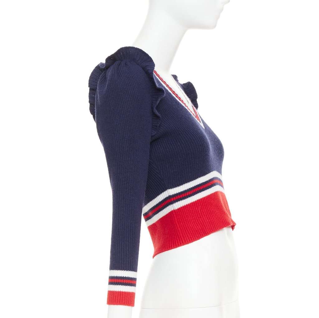 Gucci Navy Wool Knitwear Navy Wool Very good condition - Model View