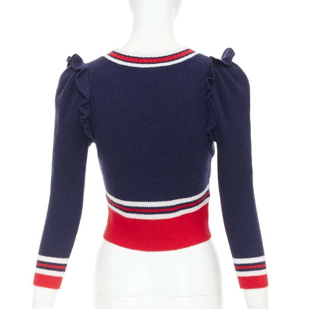 Gucci Navy Wool Knitwear Navy Wool Very good condition - Box View