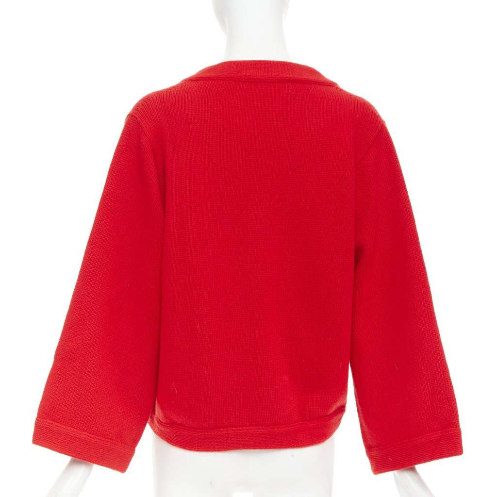 Gucci Red Wool Knitwear Red Wool Very good condition - Box View