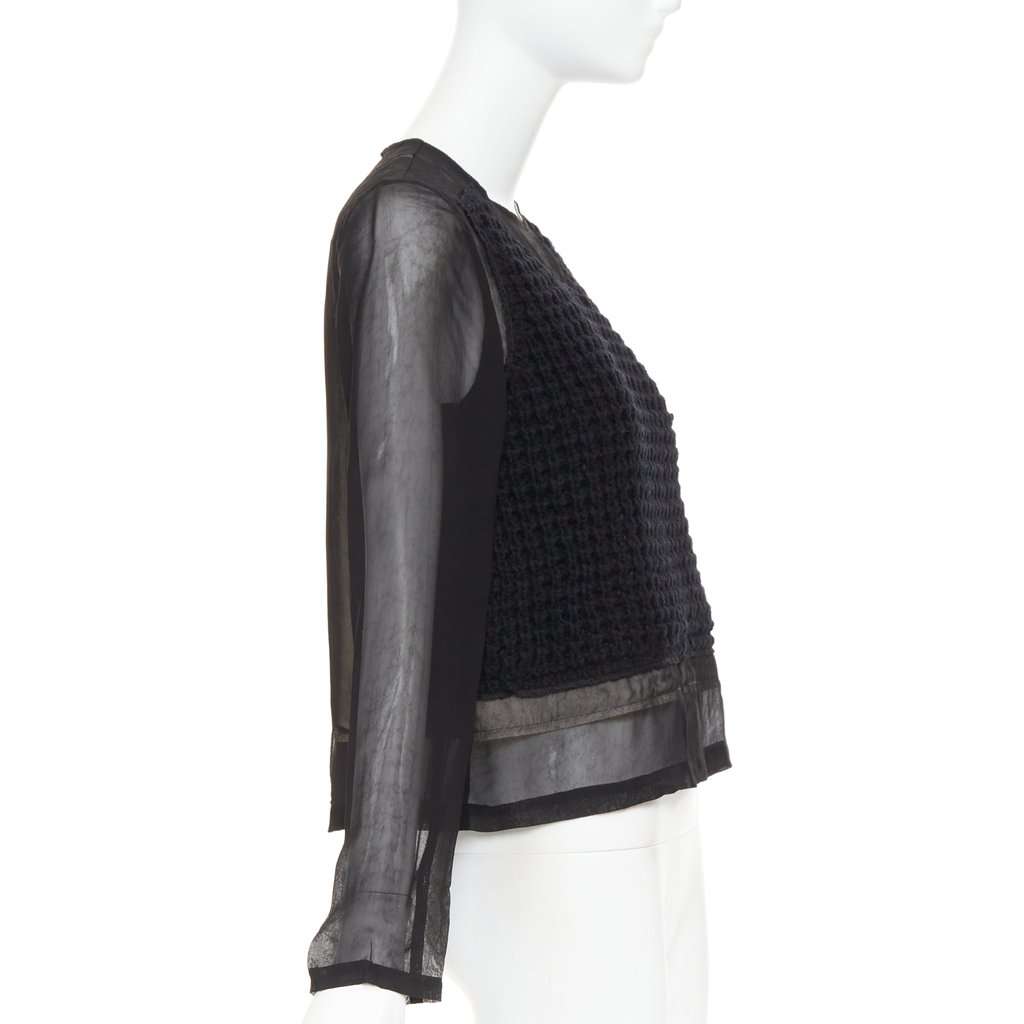 Comme Des Garcons Black Knitwear Black Very good condition - Model View