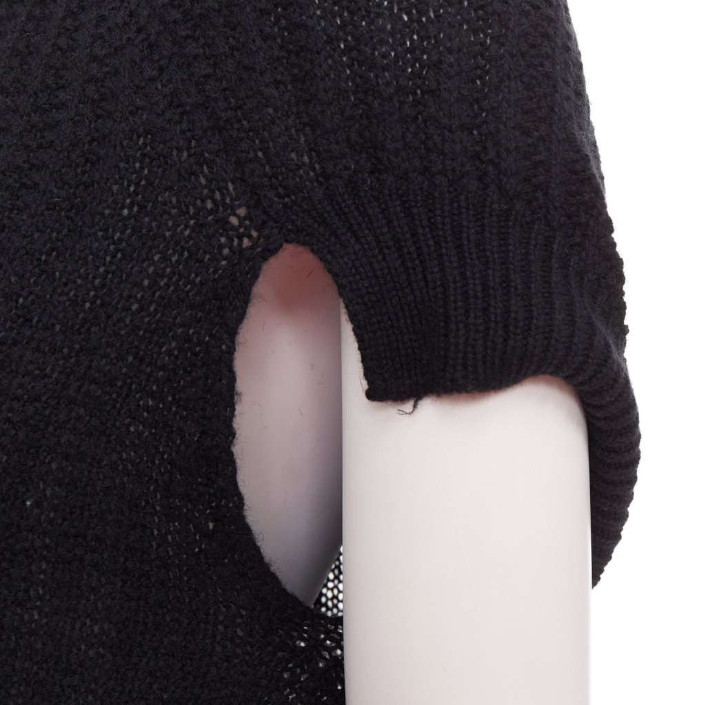 Prada Black Cashmere Knitwear Black Cashmere Fair condition - Back View