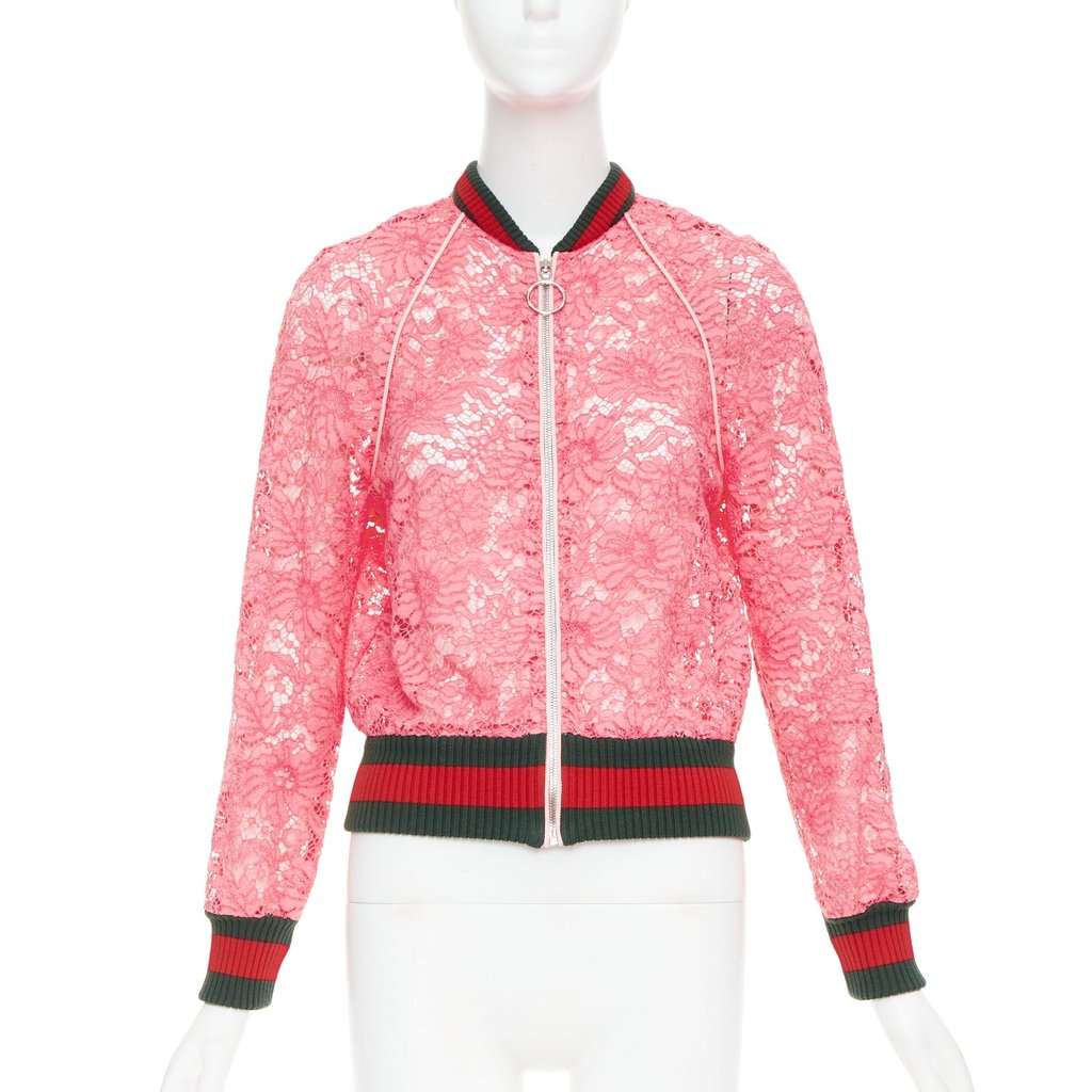 Gucci Pink Coat Pink Very good condition - Front View