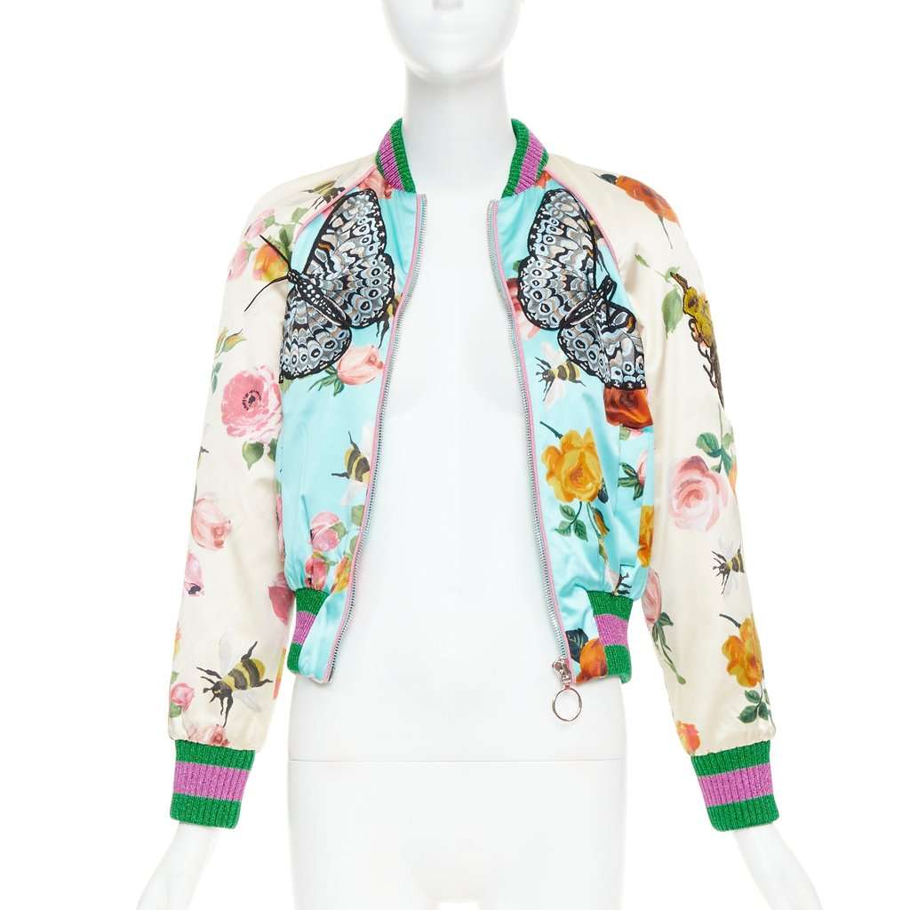 Gucci MultiColor Silk Coat MultiColor Silk Very good condition - Inside View