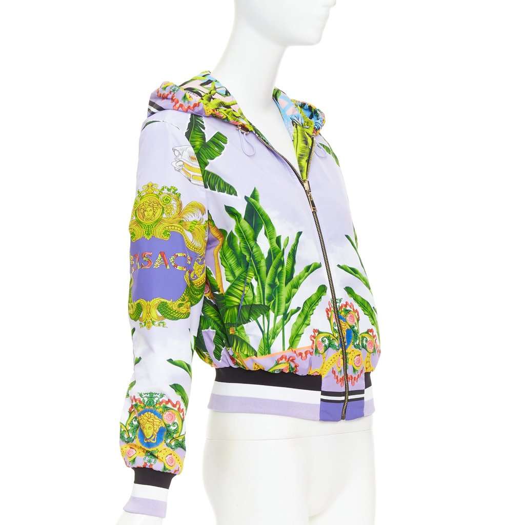 Versace Purple Coat Purple Very good condition - Box View