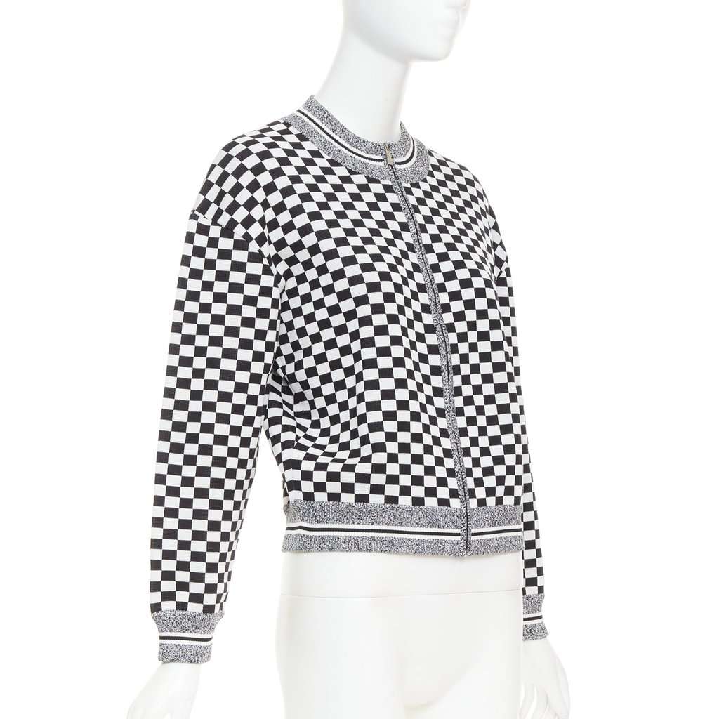 Dior Black Silk Jacket Black Silk Fair condition - Model View