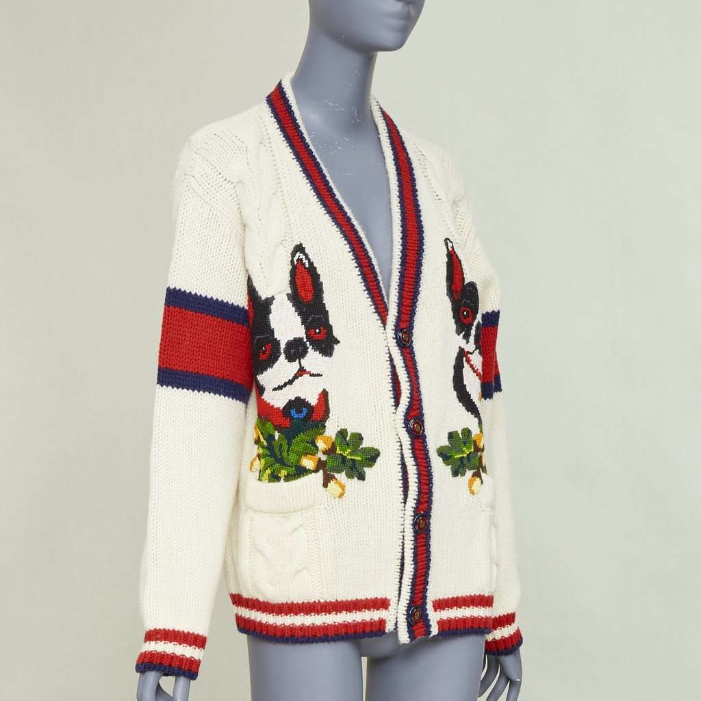 Gucci Ecru Wool Dress Ecru Wool Very good condition - Model View