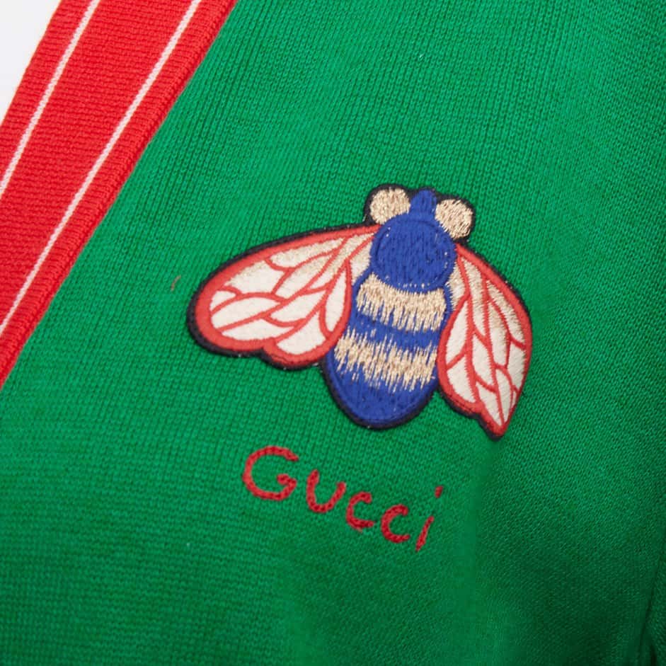 Gucci Green Cotton Knitwear Green Cotton Very good condition - Back View