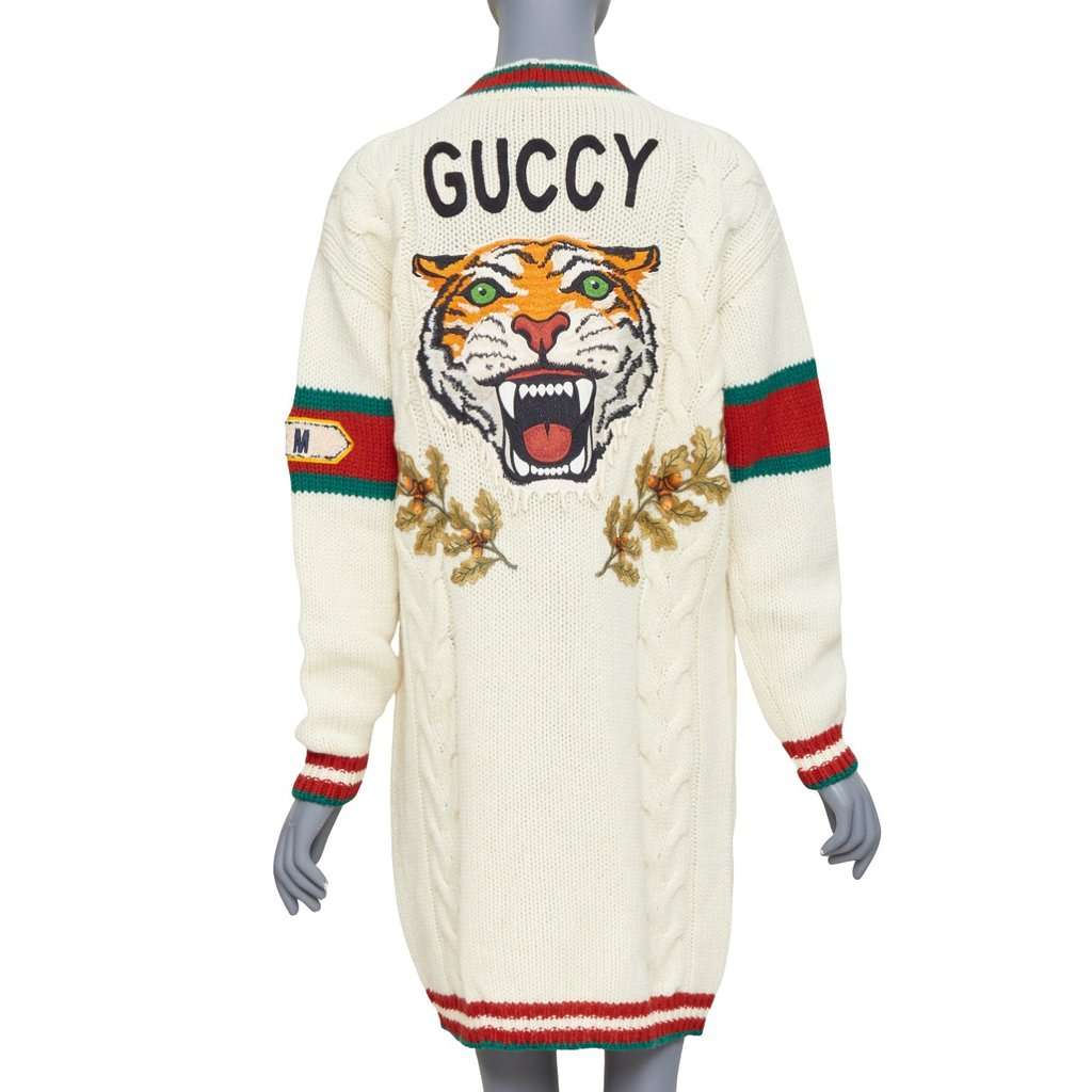 Gucci Ecru Wool Knitwear Ecru Wool Very good condition - Front View