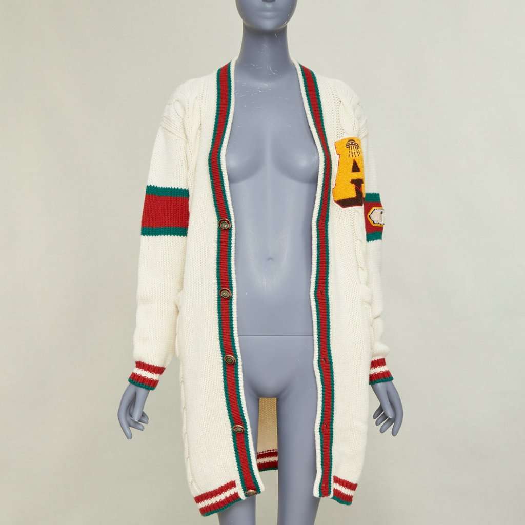 Gucci Ecru Wool Knitwear Ecru Wool Very good condition - Back View
