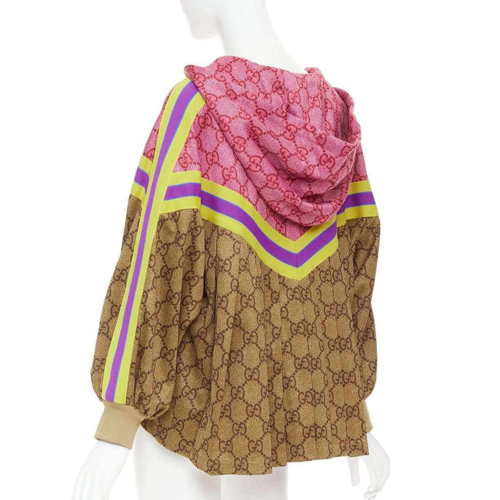 Gucci Brown Polyester Jacket Brown Polyester Very good condition - Back View