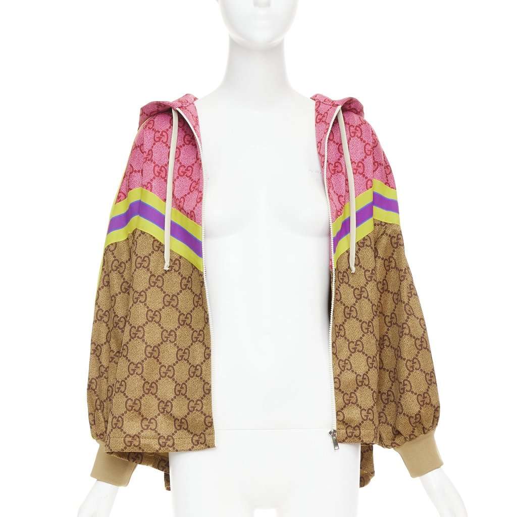Gucci Brown Polyester Jacket Brown Polyester Very good condition - Inside View