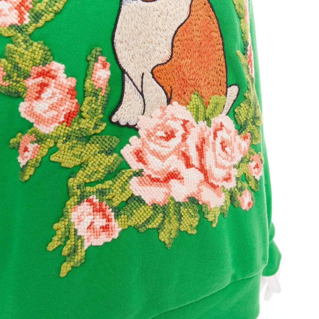 Gucci Green Cotton Knitwear Green Cotton Very good condition - Back View