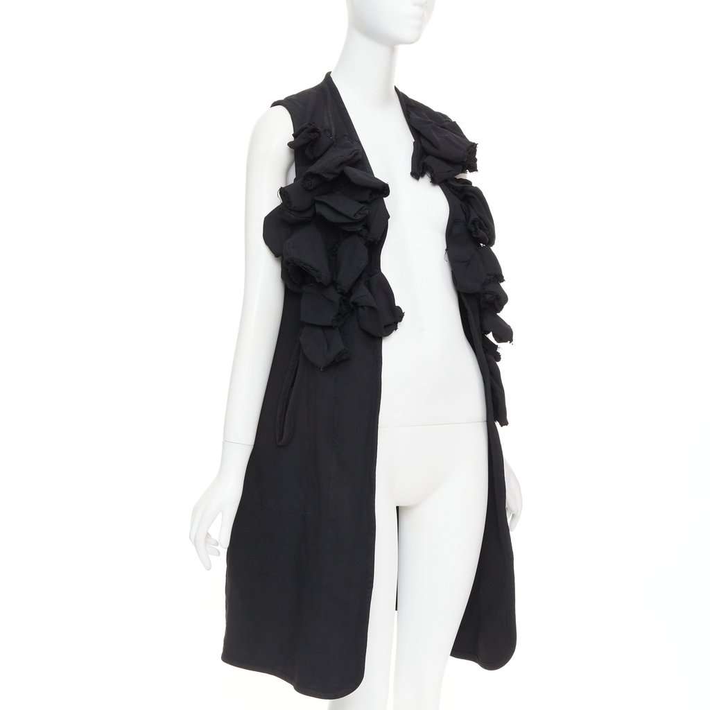 Comme Des Garcons Black Polyester Jacket Black Polyester Very good condition - Inside View