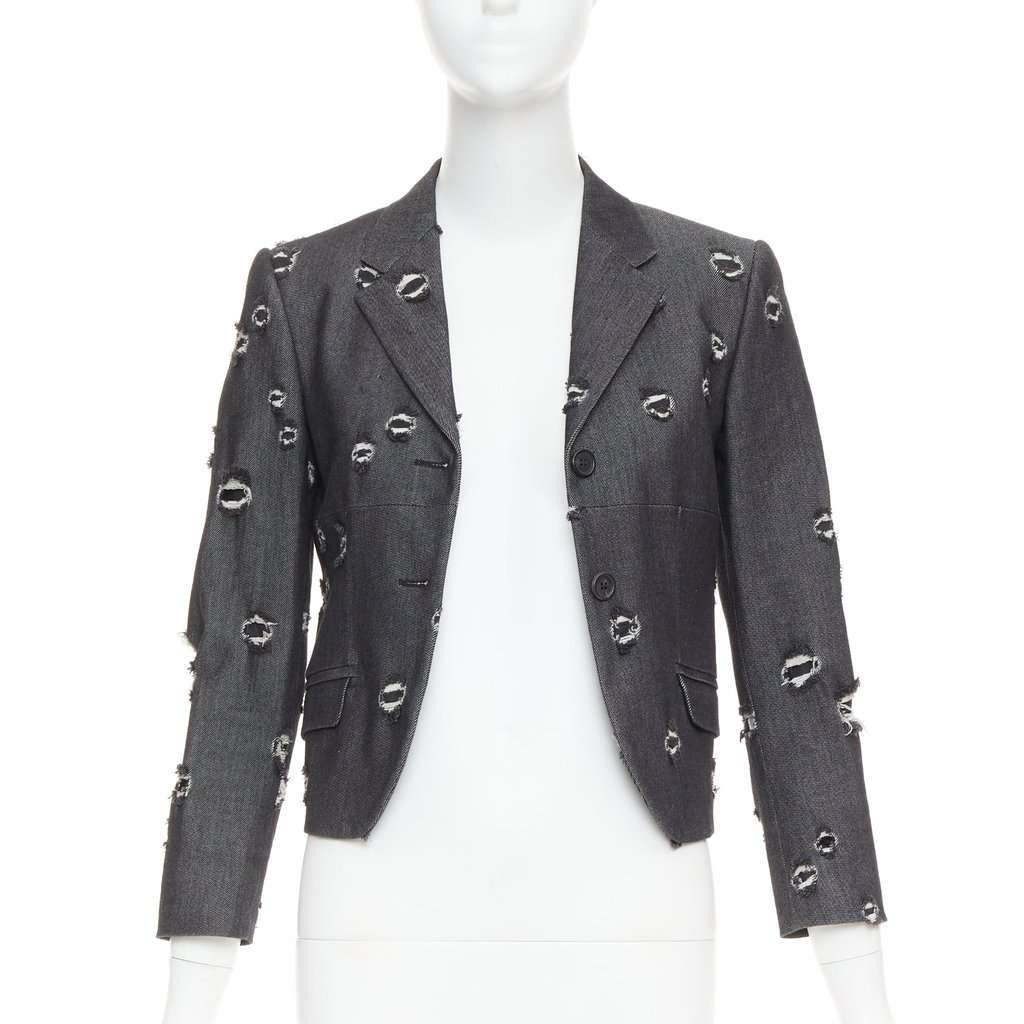 Miu Miu Grey Denim Jacket Grey Denim Very good condition - Inside View