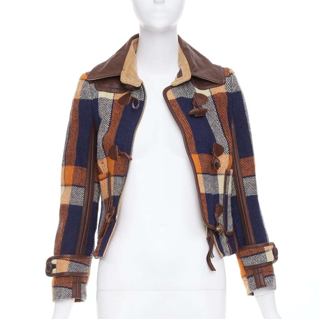Dsquared2 Brown Wool Jacket Brown Wool Fair condition - Inside View