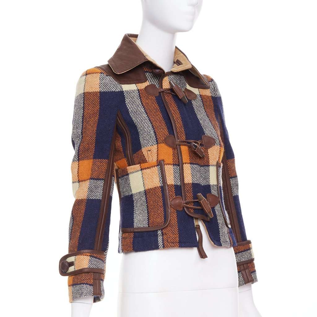 Dsquared2 Brown Wool Jacket Brown Wool Fair condition - Model View