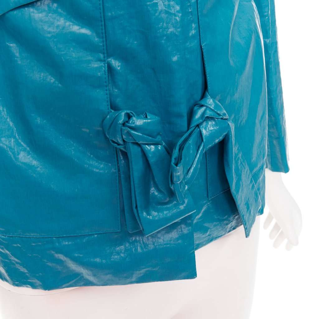 Chloé Blue Jacket Blue Very good condition - Back View