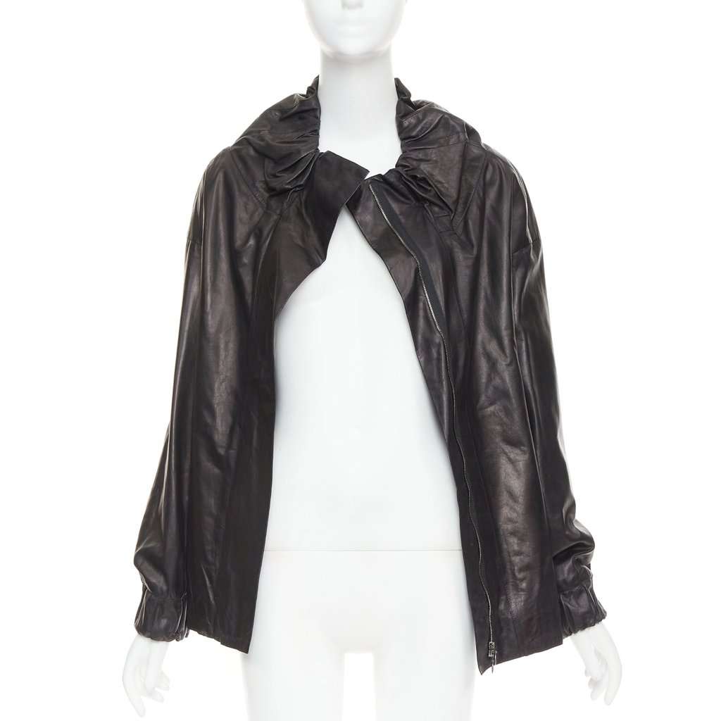 Marni Black Leather Leather Jacket Black Leather Very good condition - Inside View
