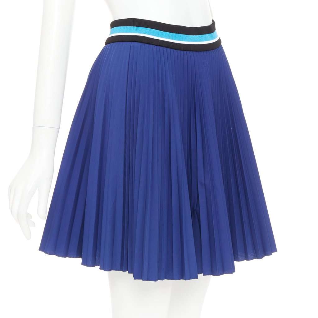 Prada Navy Polyester Skirt Navy Polyester Very good condition - Inside View