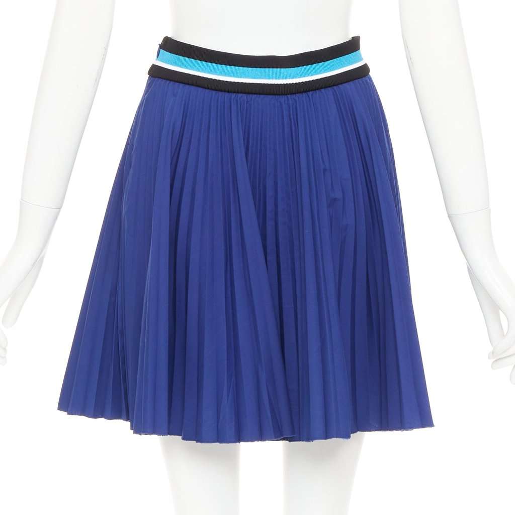 Prada Navy Polyester Skirt Navy Polyester Very good condition - Box View