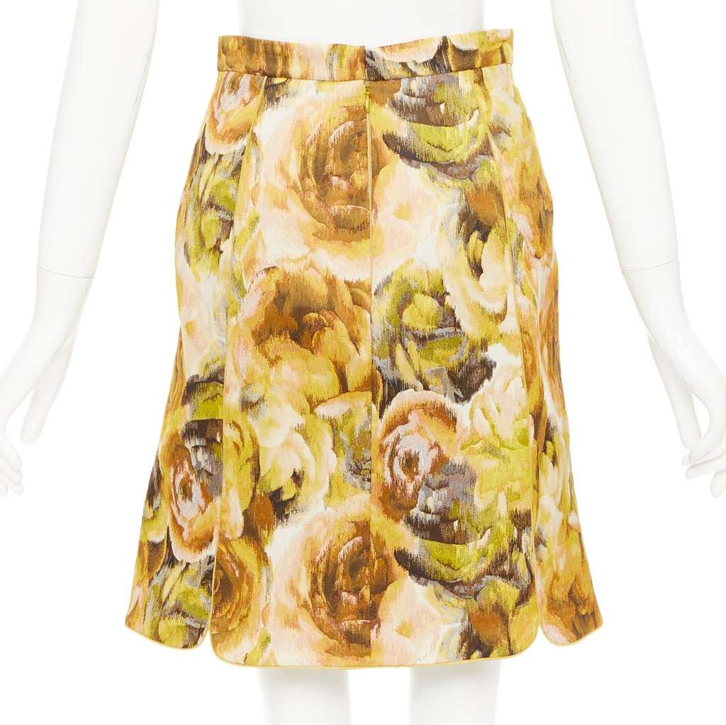 Giambattista Valli Yellow Polyester Skirt Yellow Polyester Very good condition - Box View