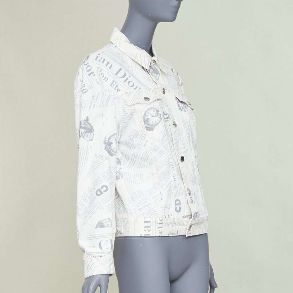 Dior White Denim Jacket White Denim Very good condition - Inside View
