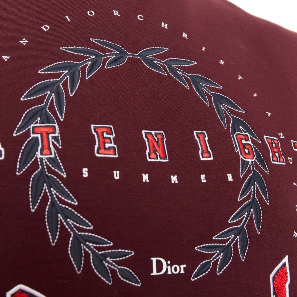 Dior Burgundy Knitwear Burgundy Good condition - Back View