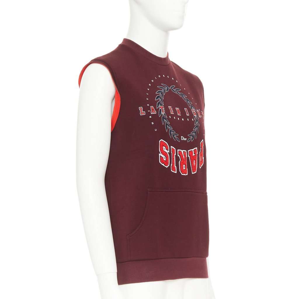 Dior Burgundy Knitwear Burgundy Good condition - Inside View