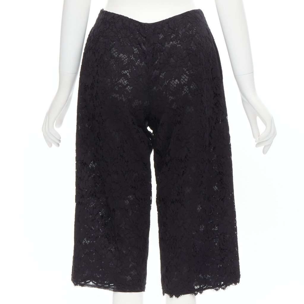 Valentino Garavani Patchwork Shorts Black Never worn - Box View