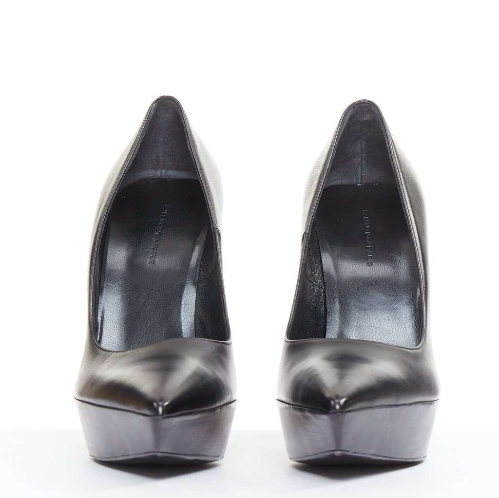 Balenciaga Chevreau Brilliant Black Leather Very good condition - Inside View