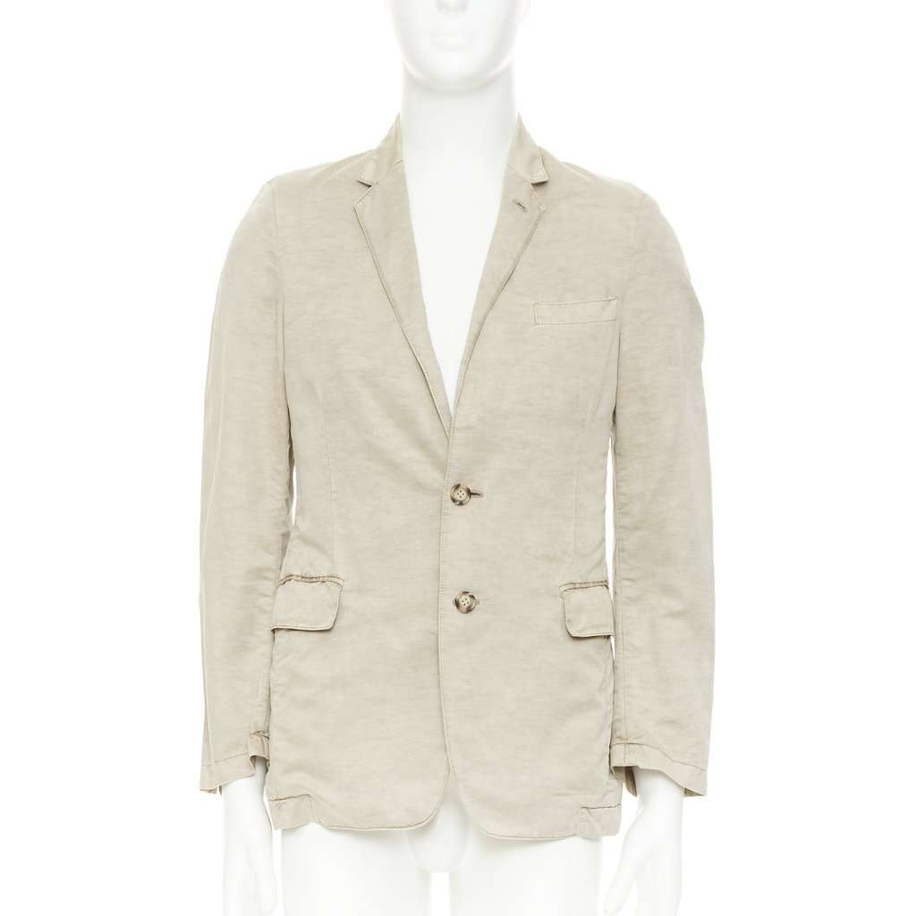 Prada Beige Linen Jacket Beige Linen Good condition - Inside View