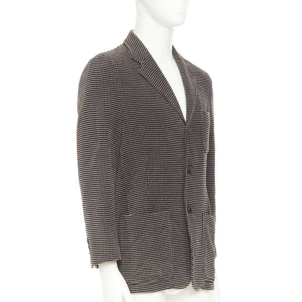 Giorgio Armani Brown Cotton Jacket Brown Cotton Very good condition - Inside View