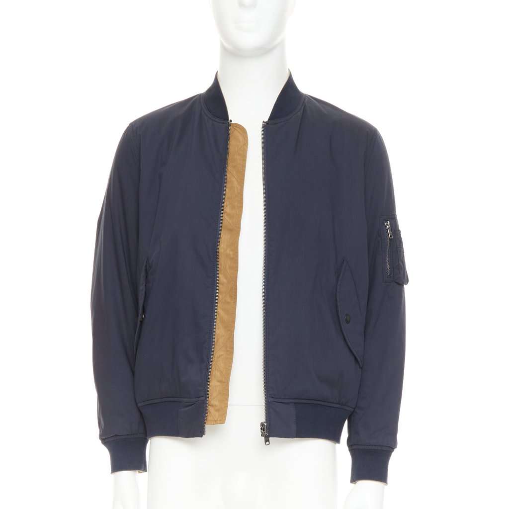 Unsigned Brown Cotton Coat Brown Cotton Very good condition - Front View
