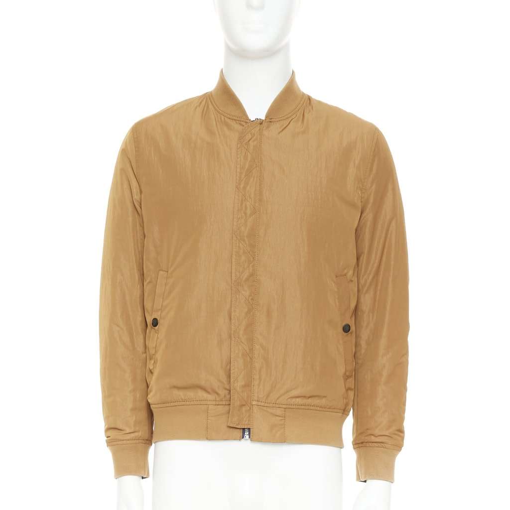 Unsigned Brown Cotton Coat Brown Cotton Very good condition - Model View