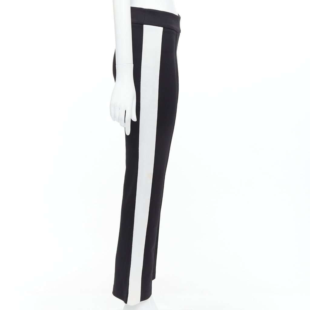 Gucci Embroidered Track Pants Black Fair condition - Model View