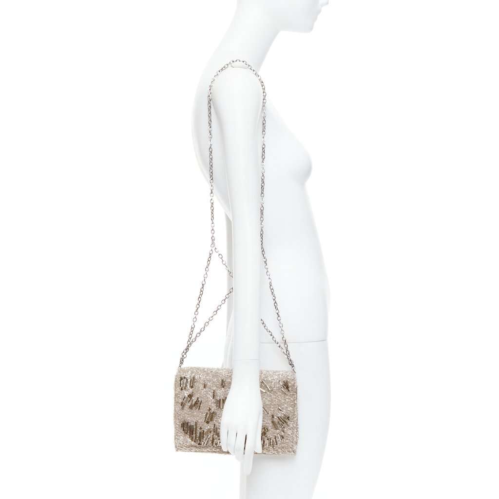 Theyskens' Theory Nylon Messenger Bag Grey Good condition - Back View