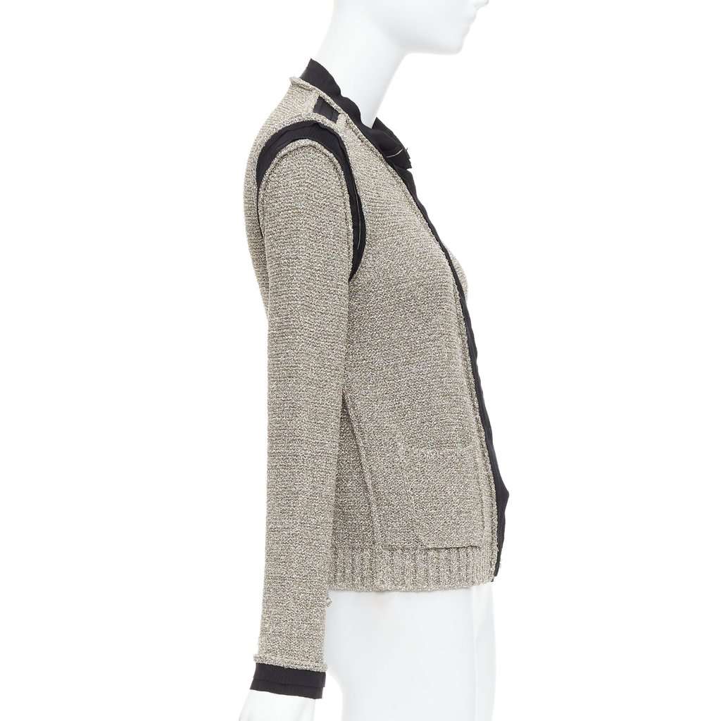 Lanvin Metallic Long Cardigan Gold Polyamide Fair condition - Box View