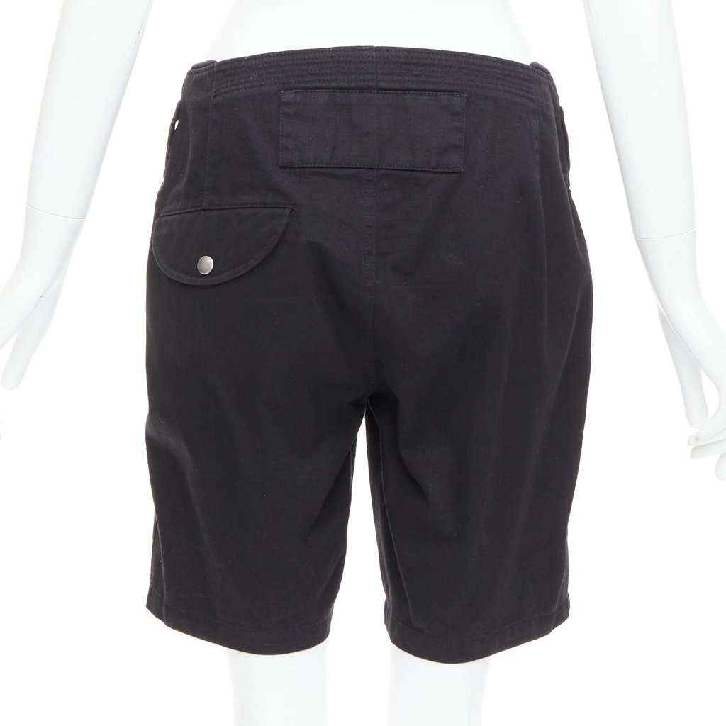 Saint Laurent Floral Capri Shorts Black Cotton Good condition - Box View