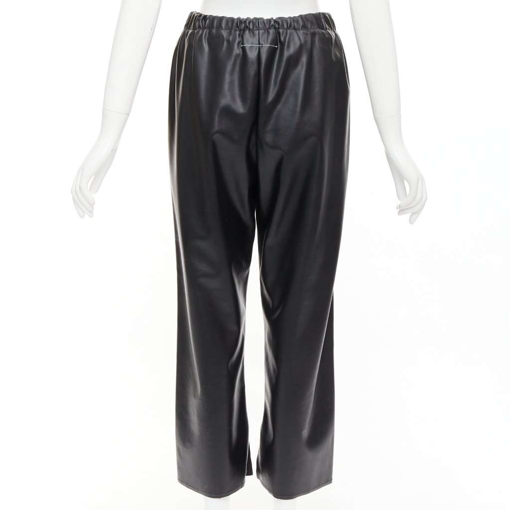 Maison Martin Margiela Grommet Cropped Pants Black Polyester Very good condition - Box View