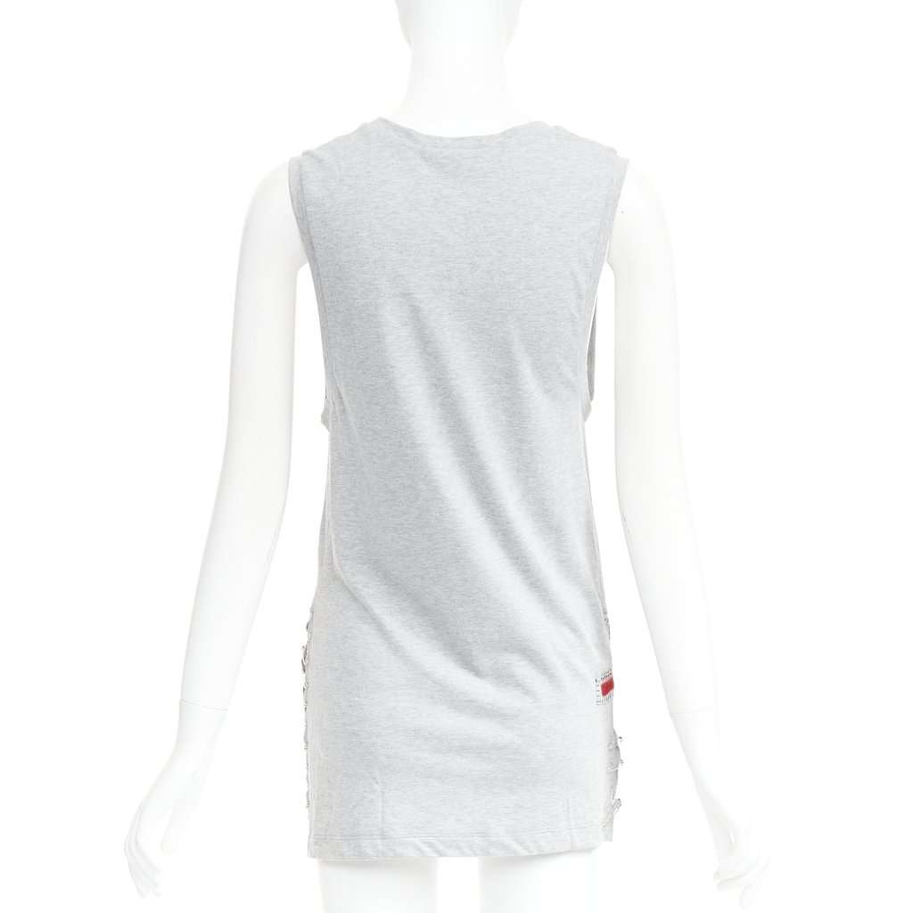 Balmain Grey Cotton Top Grey Cotton Very good condition - Box View