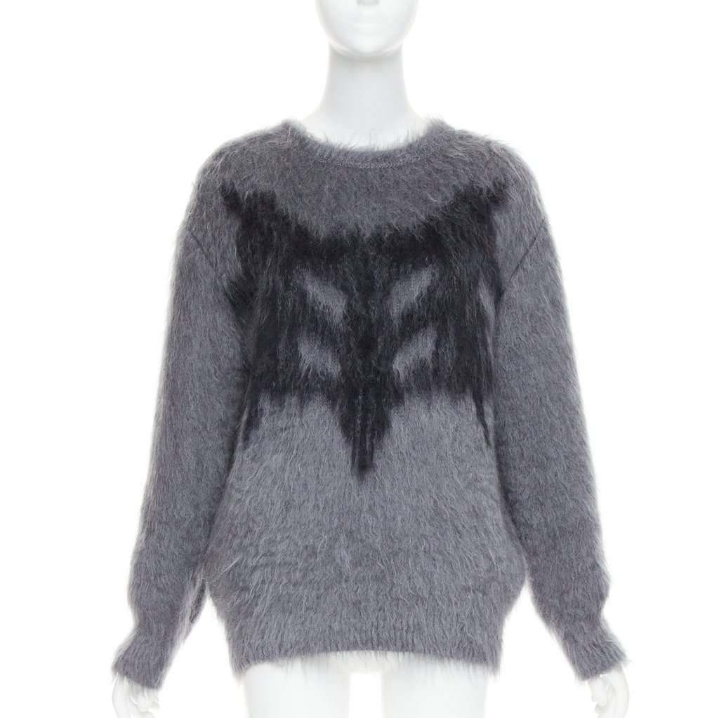Christian Dior Grey Wool Knitwear Grey Wool Very good condition - Front View