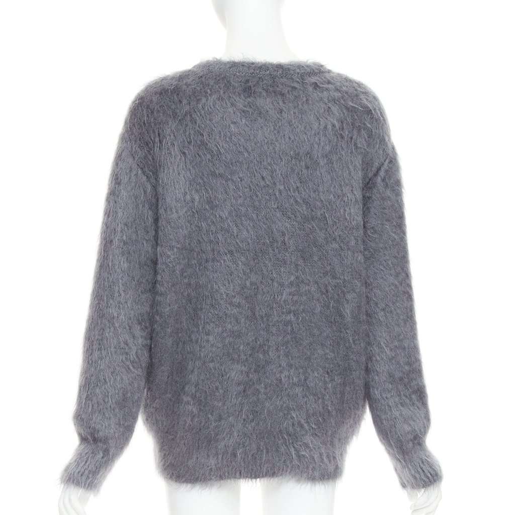 Christian Dior Grey Wool Knitwear Grey Wool Very good condition - Box View