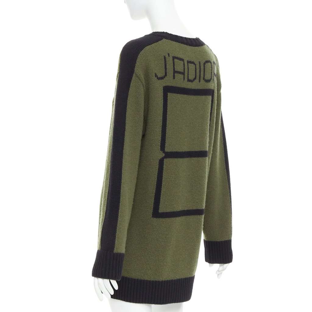 Christian Dior Green Wool Knitwear Green Wool Very good condition - Box View