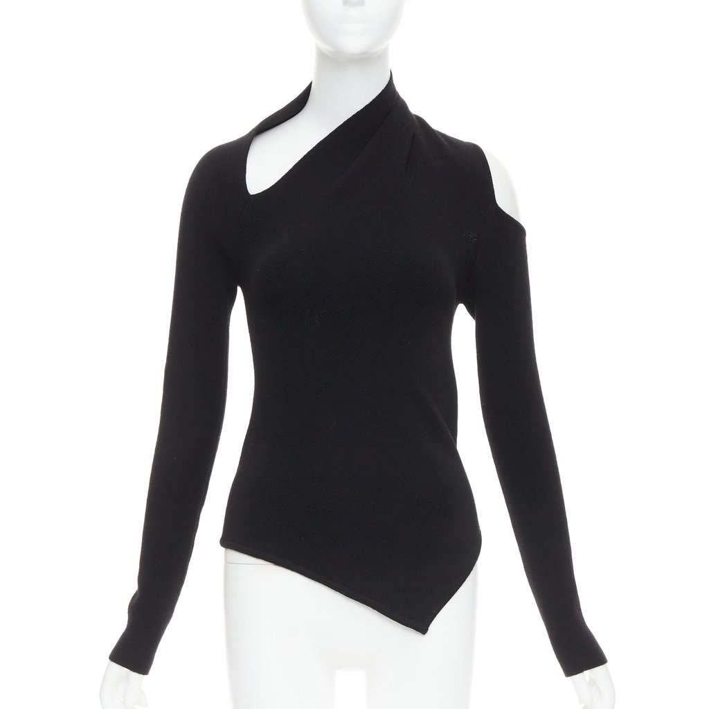 Monse Black Wool Knitwear Black Wool Very good condition - Front View