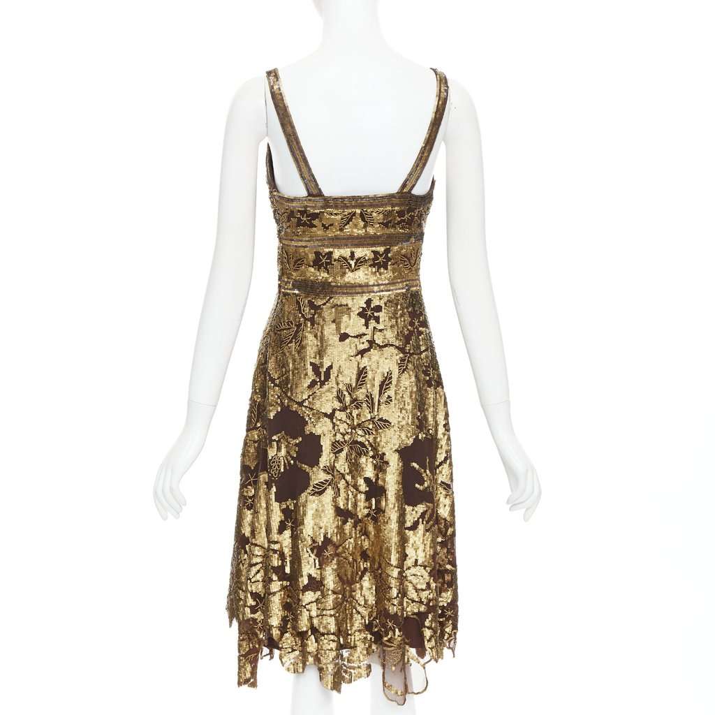 Wunderkind Gold Silk Dress Gold Silk Good condition - Box View
