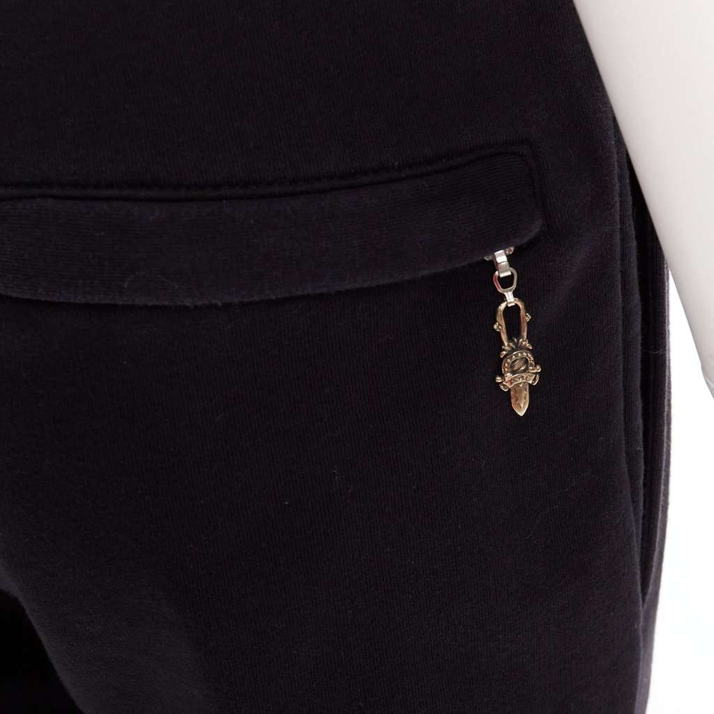 Unsigned Black Cotton Trouser Black Cotton Good condition - Back View