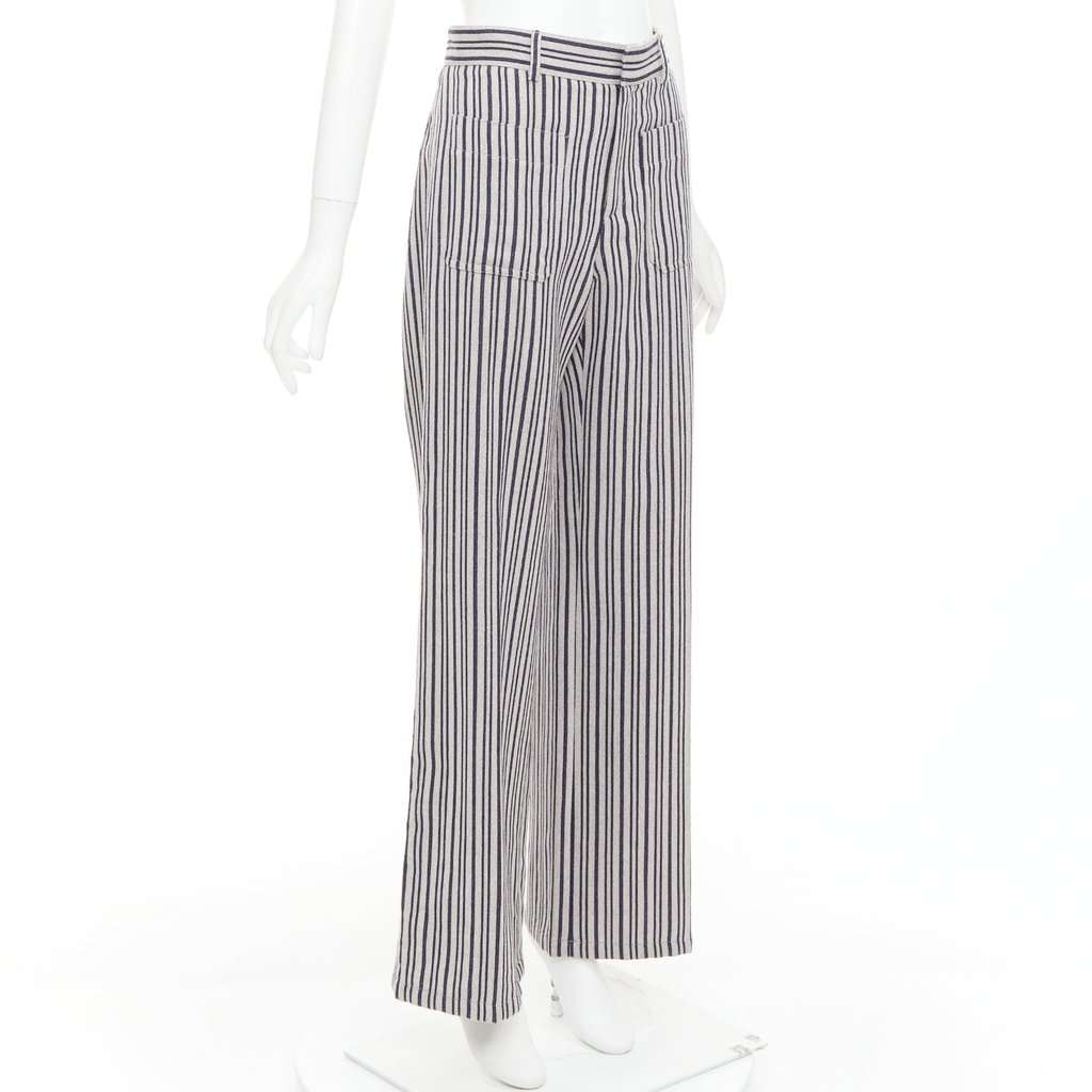 Dior Navy Wool Trouser Navy Wool Very good condition - Inside View