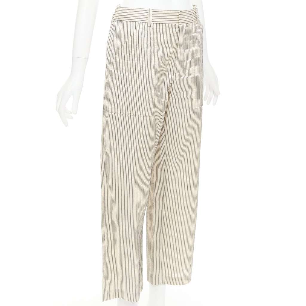 Dior Beige Silk Trouser Beige Silk Very good condition - Inside View