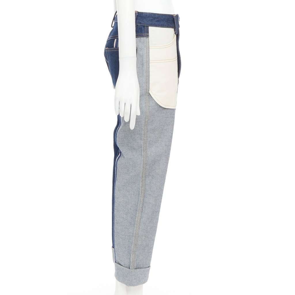 Monse Ecru Denim Jeans Ecru Denim Very good condition - Model View