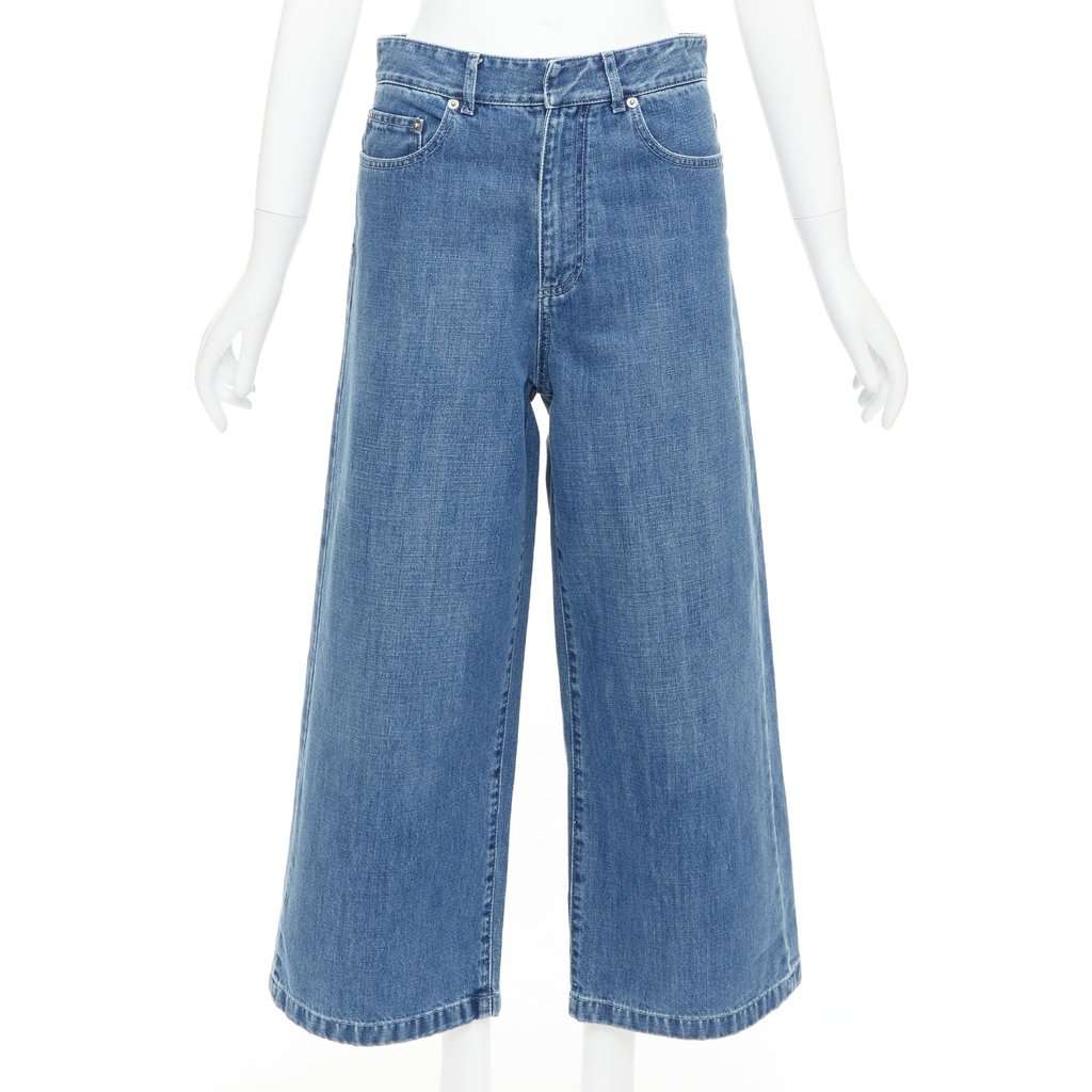 Dior Blue Cotton Jeans Blue Cotton Very good condition - Front View